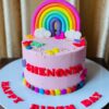 Rainbow Butterfly Cake