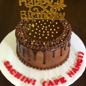 Chocolate Cake with Chocolate Butter Cream