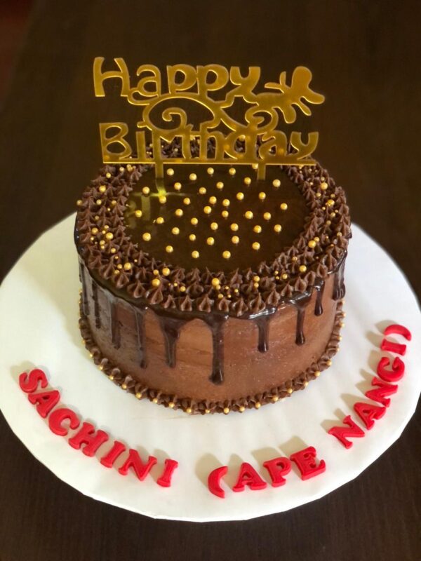 Chocolate Cake with Chocolate Butter Cream