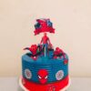 Spider-man Theme Cake