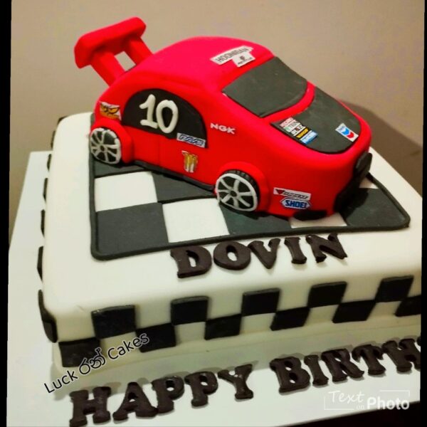 Car Themed Cake