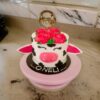Birthday Cake Happy Moo Theme