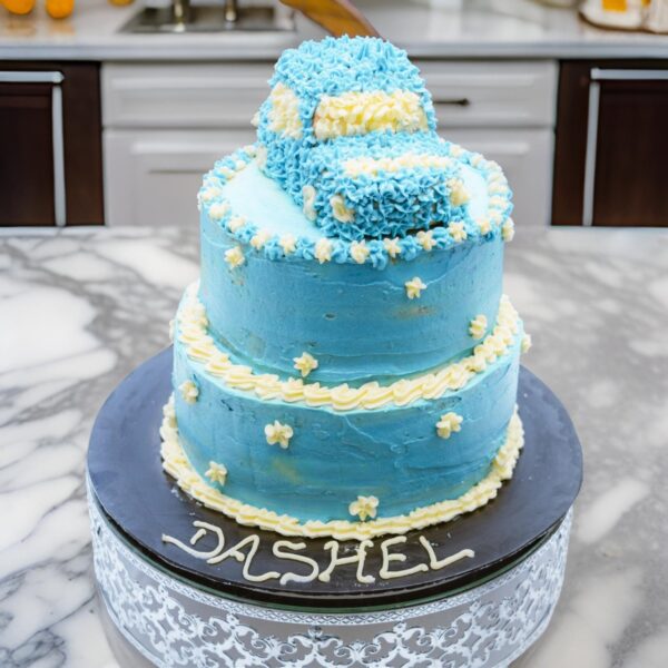 Banana Flavored Birthday Cake
