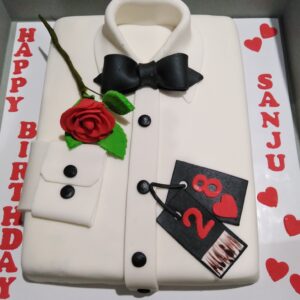 Shirt Theme Cake