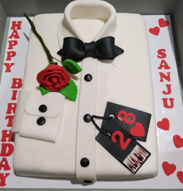 Shirt Theme Cake