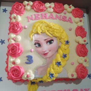 Else Theme Birthday Cake