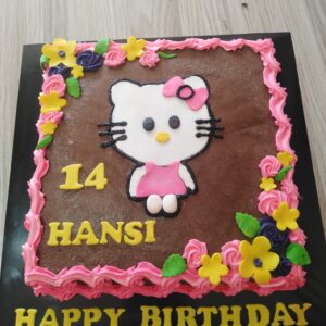 Hello Kitty Theme Cake