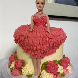 Doll Theme Cake