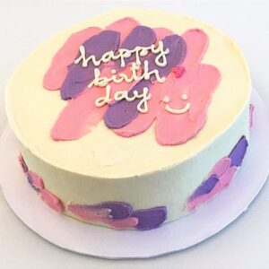 Vanilla or Ribbon Butter Icing Cake