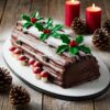 Woodland Christmas Yule Log
