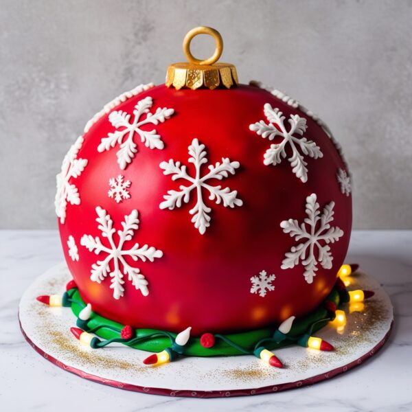 Jolly Ornament Cake