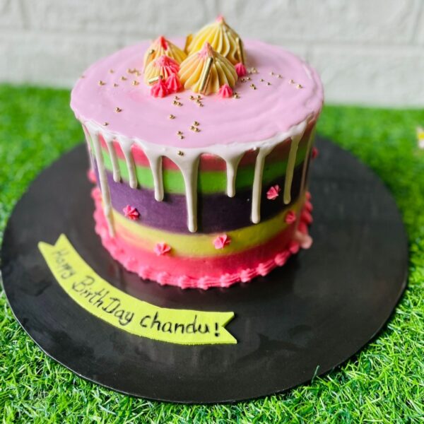 Colorful Birthday Cake